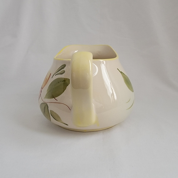 Vintage Secla Portugal Pottery Hand Painted Floral Pitcher P3315 - Picture 5 of 13